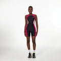 Women's Plus Size High-Waist One-Piece Swimsuit