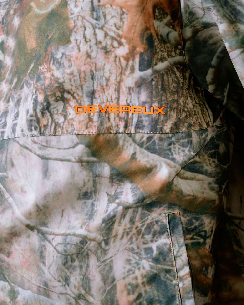 Men's Camo Anorak Jacket