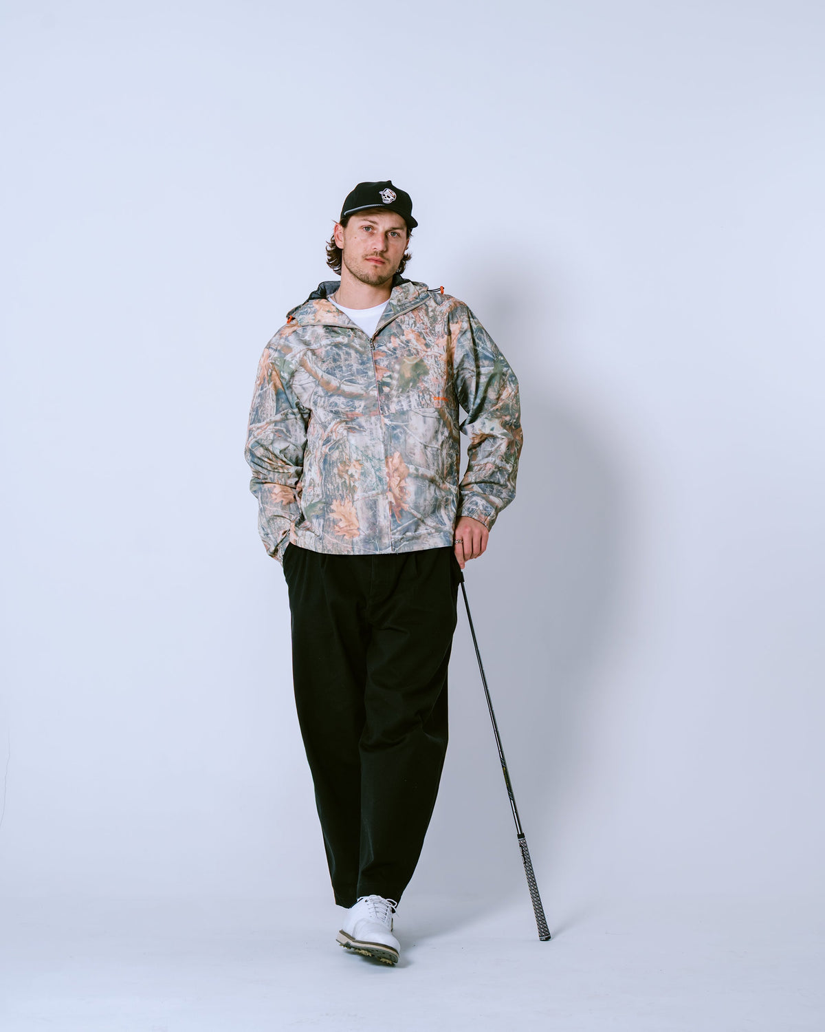 Men's Camo Anorak Jacket