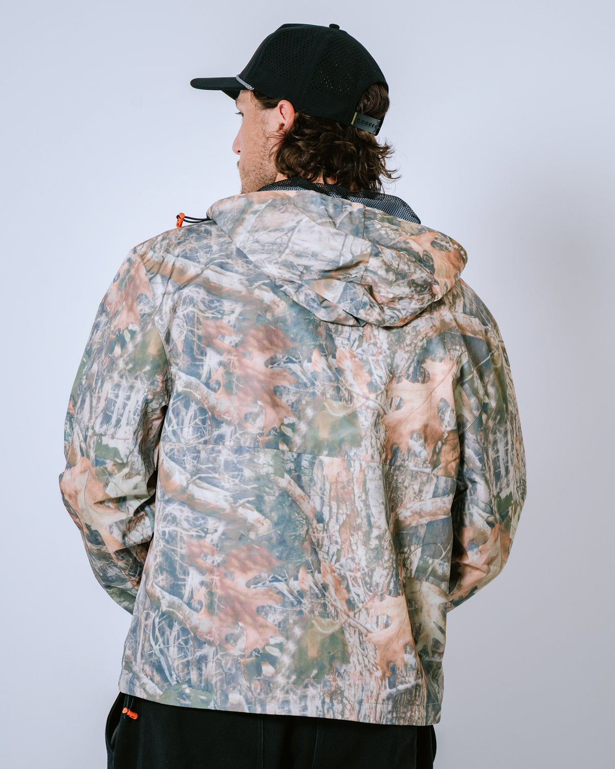 Men's Camo Anorak Jacket