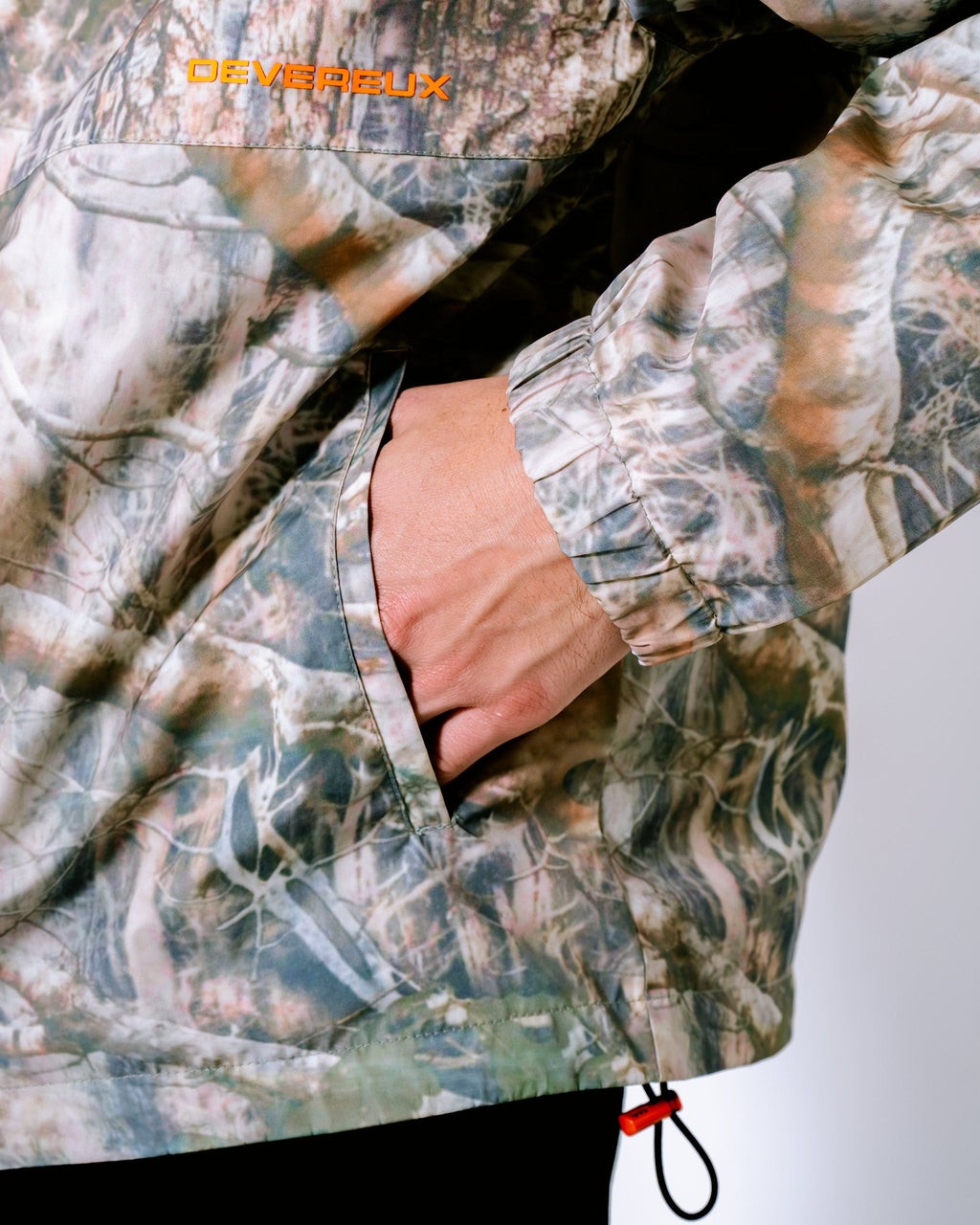 Men's Camo Anorak Jacket