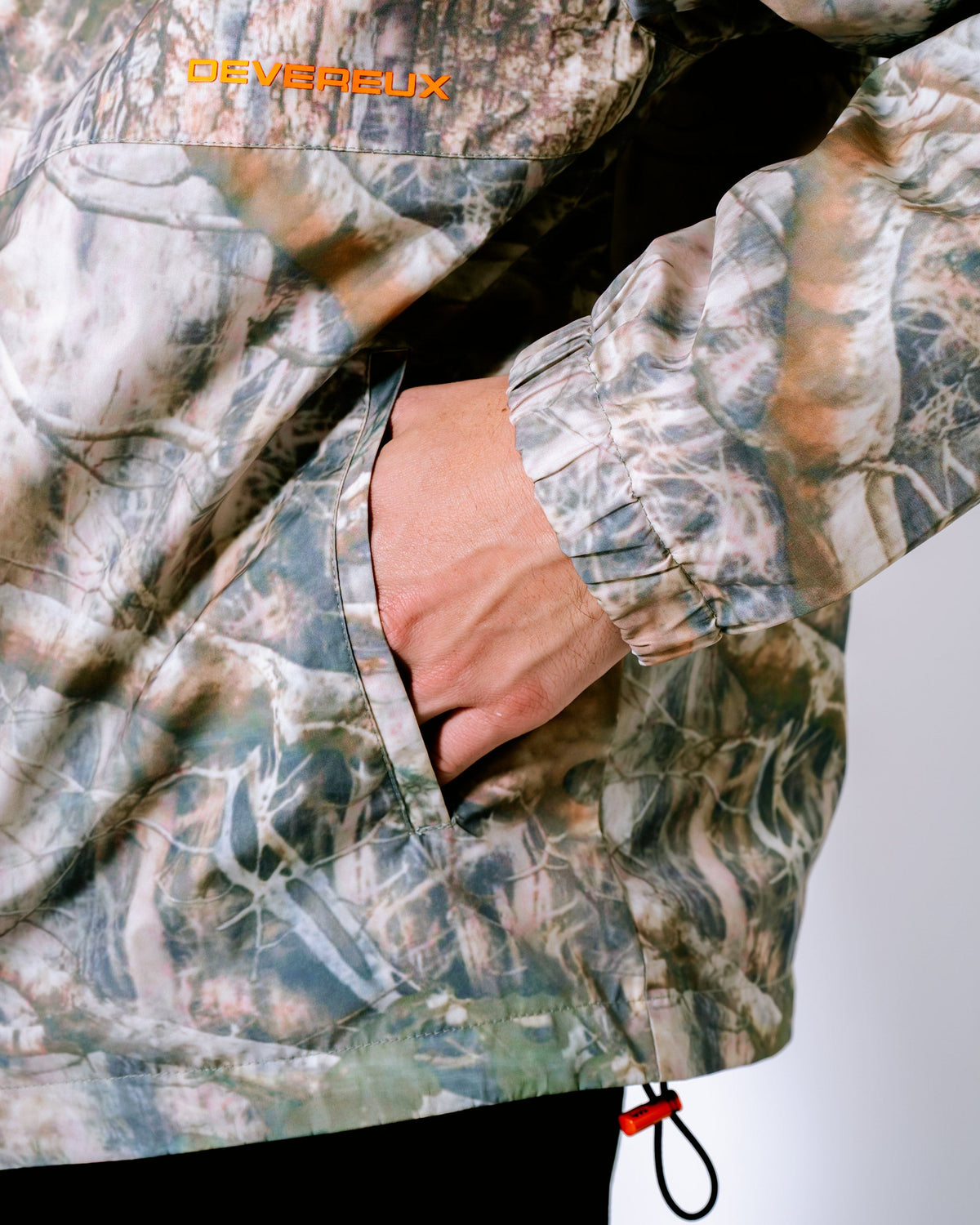 Men's Camo Anorak Jacket