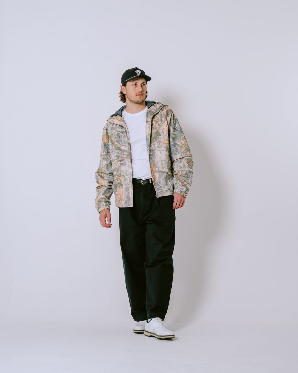 Men's Camo Anorak Jacket