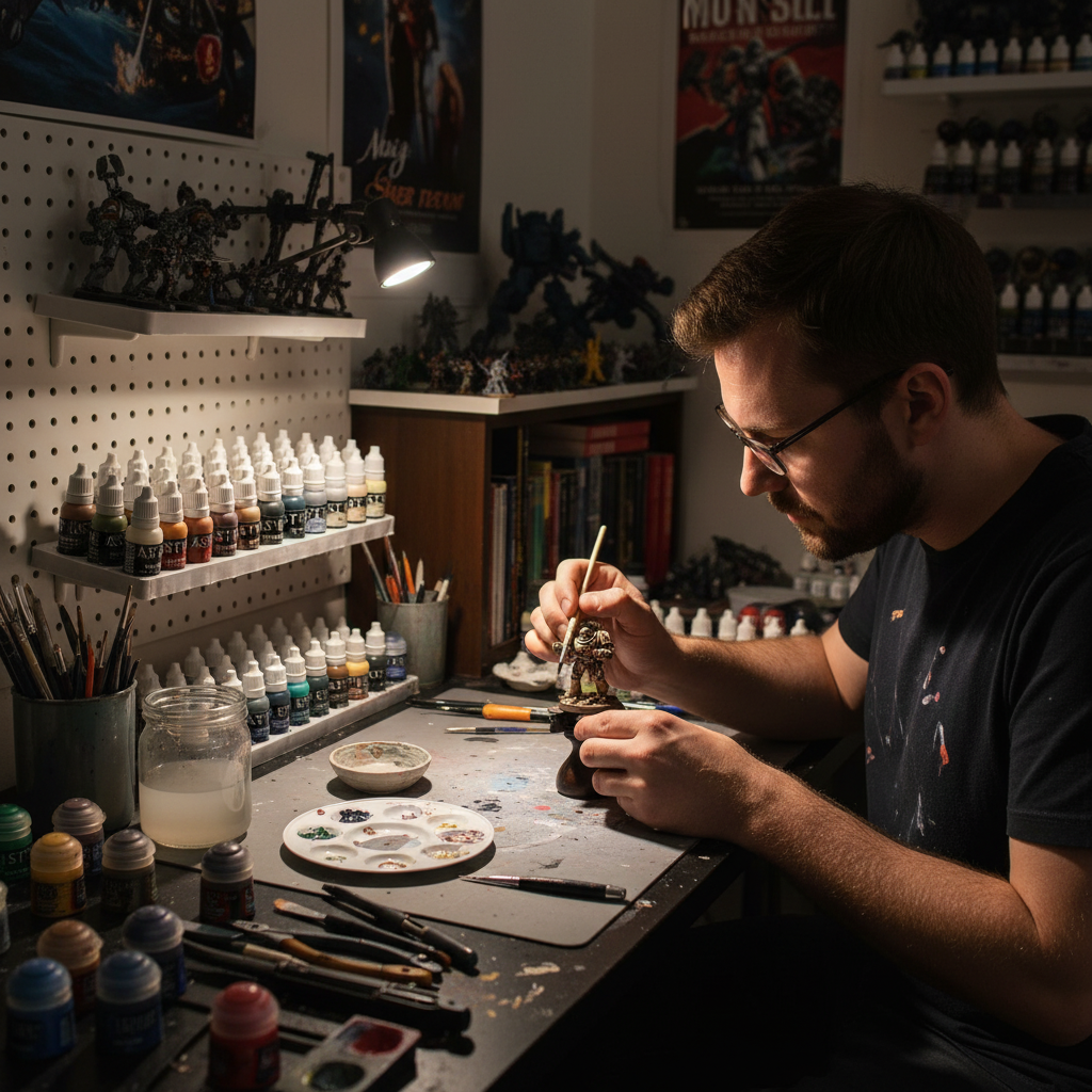 Acrylic Paint Set V2.0 for Wargame Miniatures — New Formula