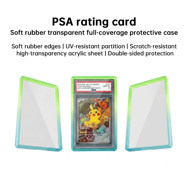 Glitter Gradient PSA Trading Card Slab Protector