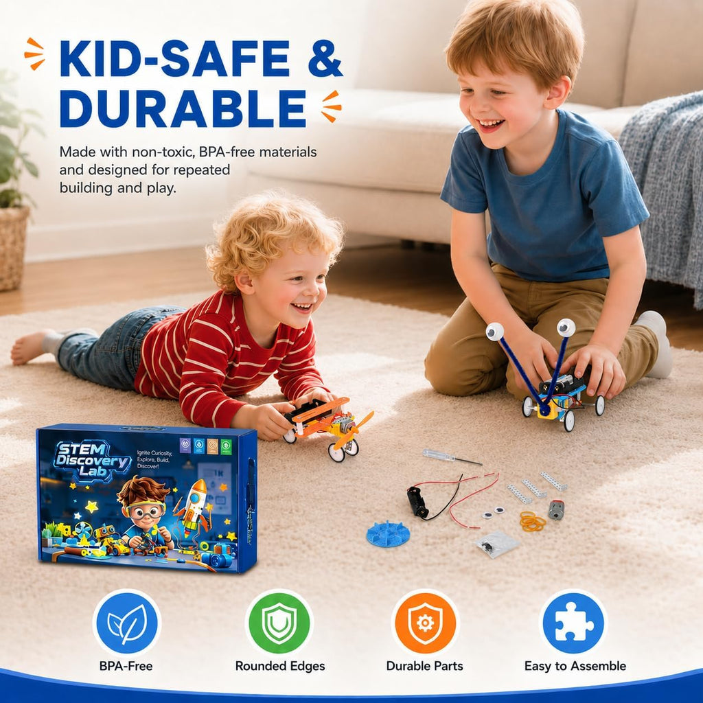Young Inventor Robot Lab – 5 STEM Robots
