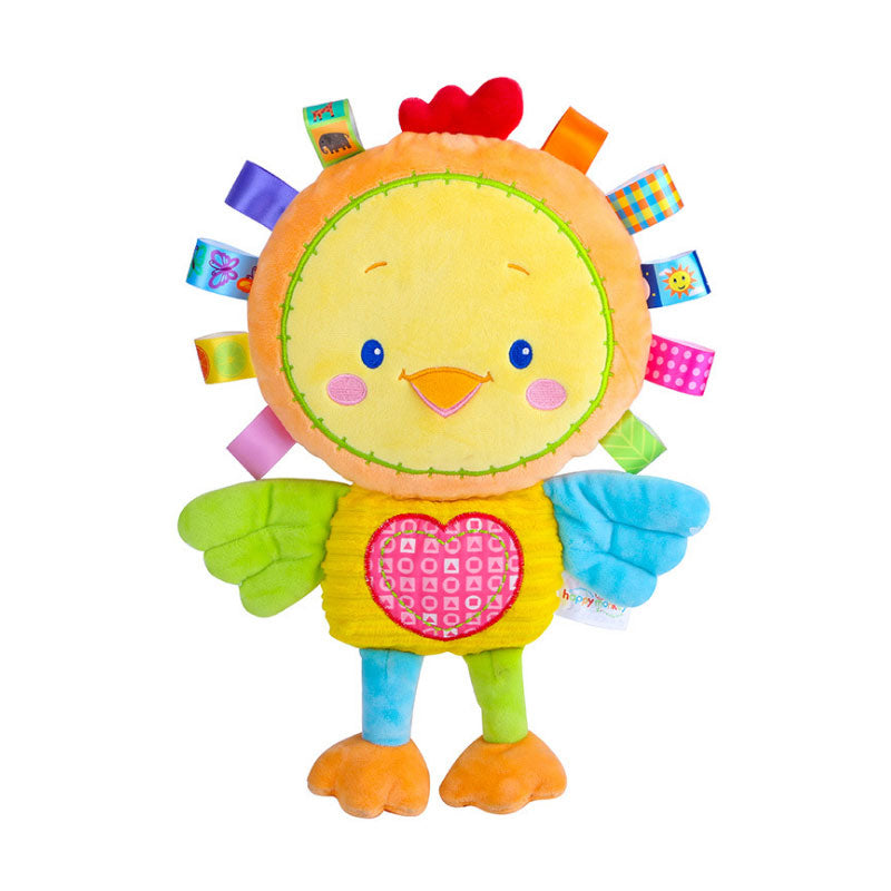 Happy Monkey Plush Baby Rattle