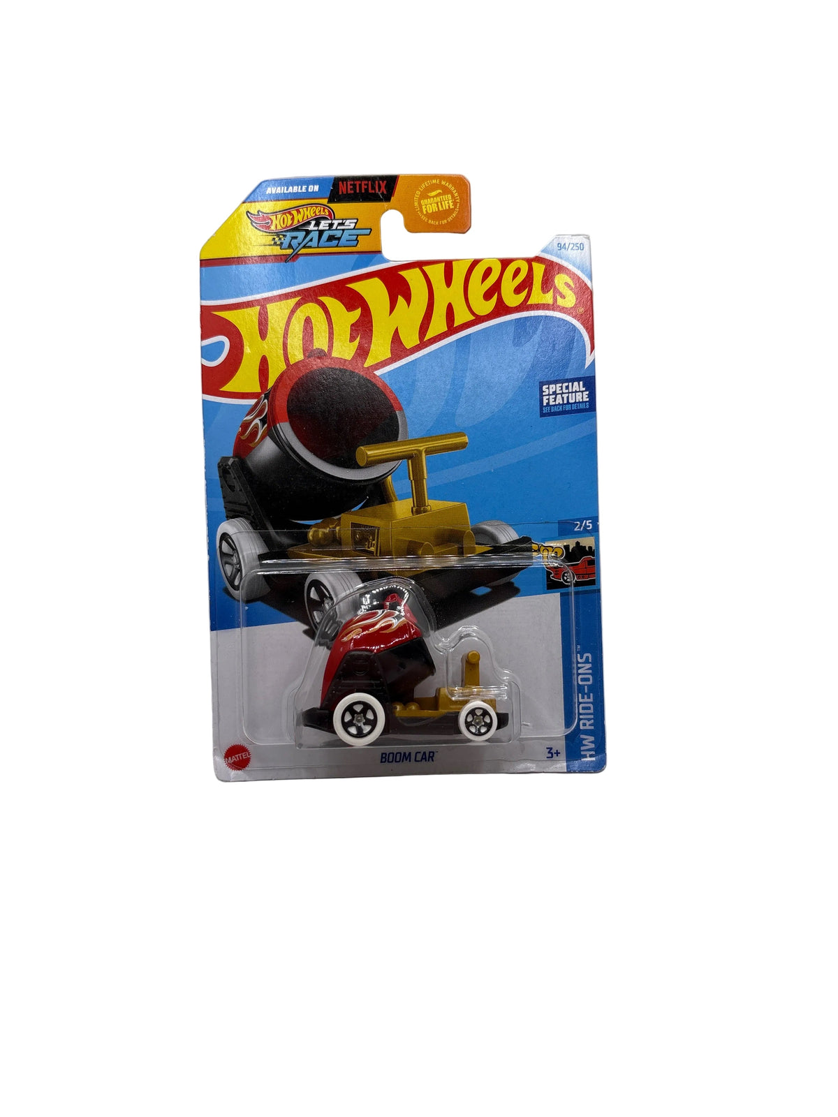 Hot Wheels Let's Race Boom Car – Red