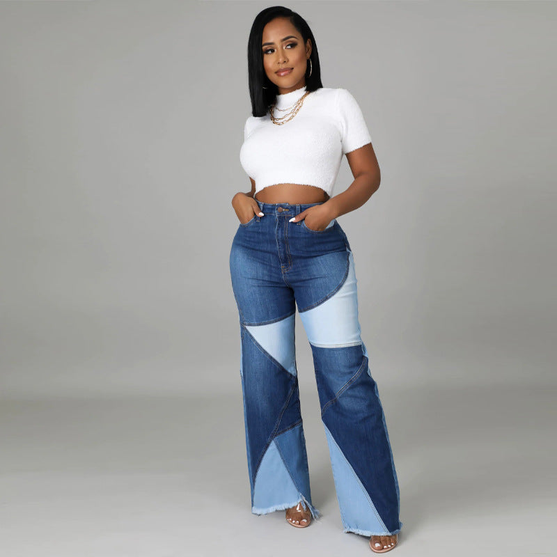 Women's Plus Size Wide-Leg Jeans