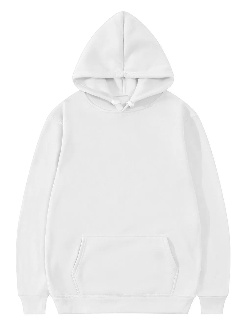 Men's Plus Size Kangaroo-Pocket Hoodie