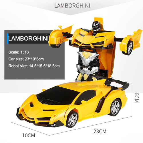 Transforming RC Car & Robot Toy
