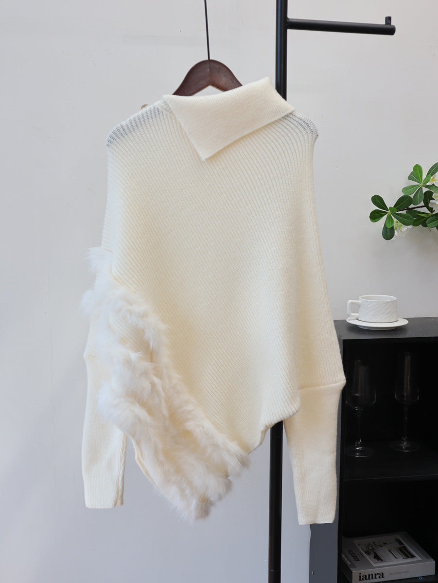 Relaxed Turtleneck Sweater