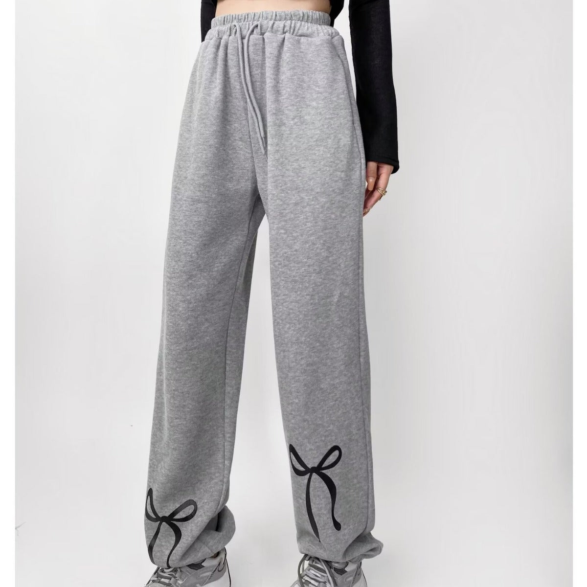 Bow-Print Leggings