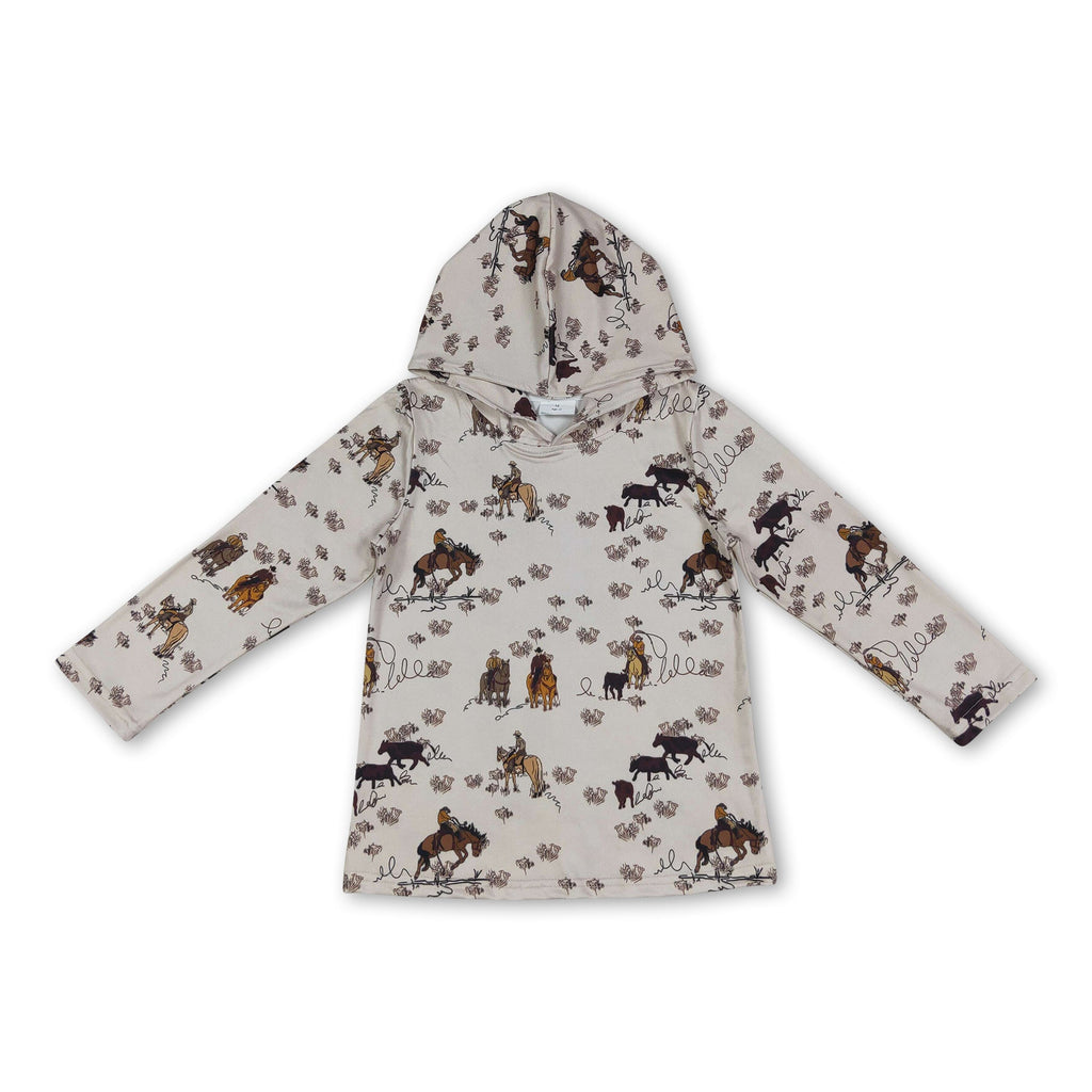 Boys’ Horse Rodeo Western Hoodie