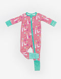 Baby Prayer Print Bamboo Footed Pajamas