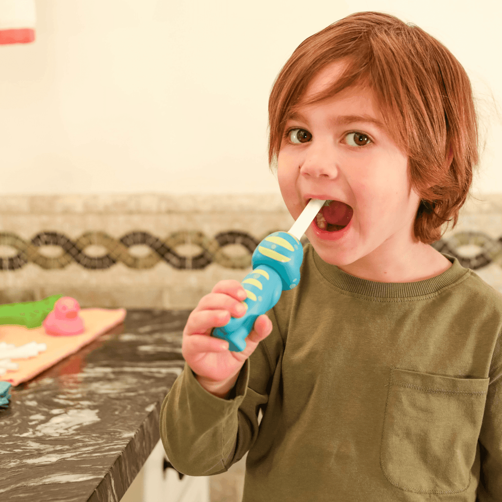 Brushy the Brushasaurus Kids’ Dinosaur Toothbrush