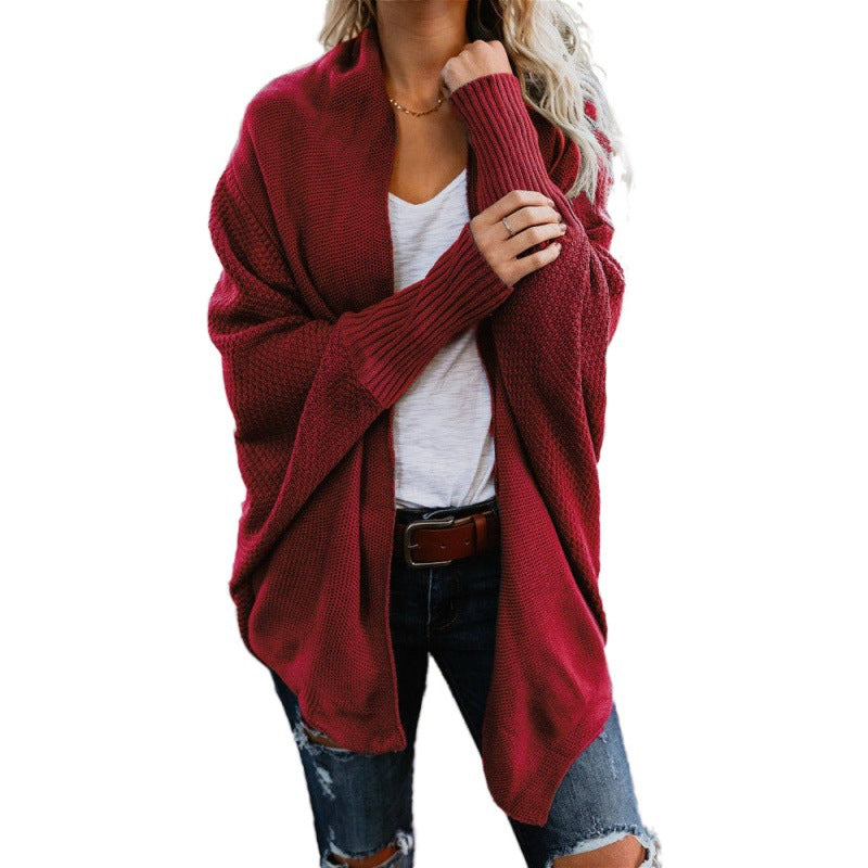Women's Oversized Knit Cardigan Coat