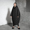 Women's Plus Size Oversized Cocoon Down Coat