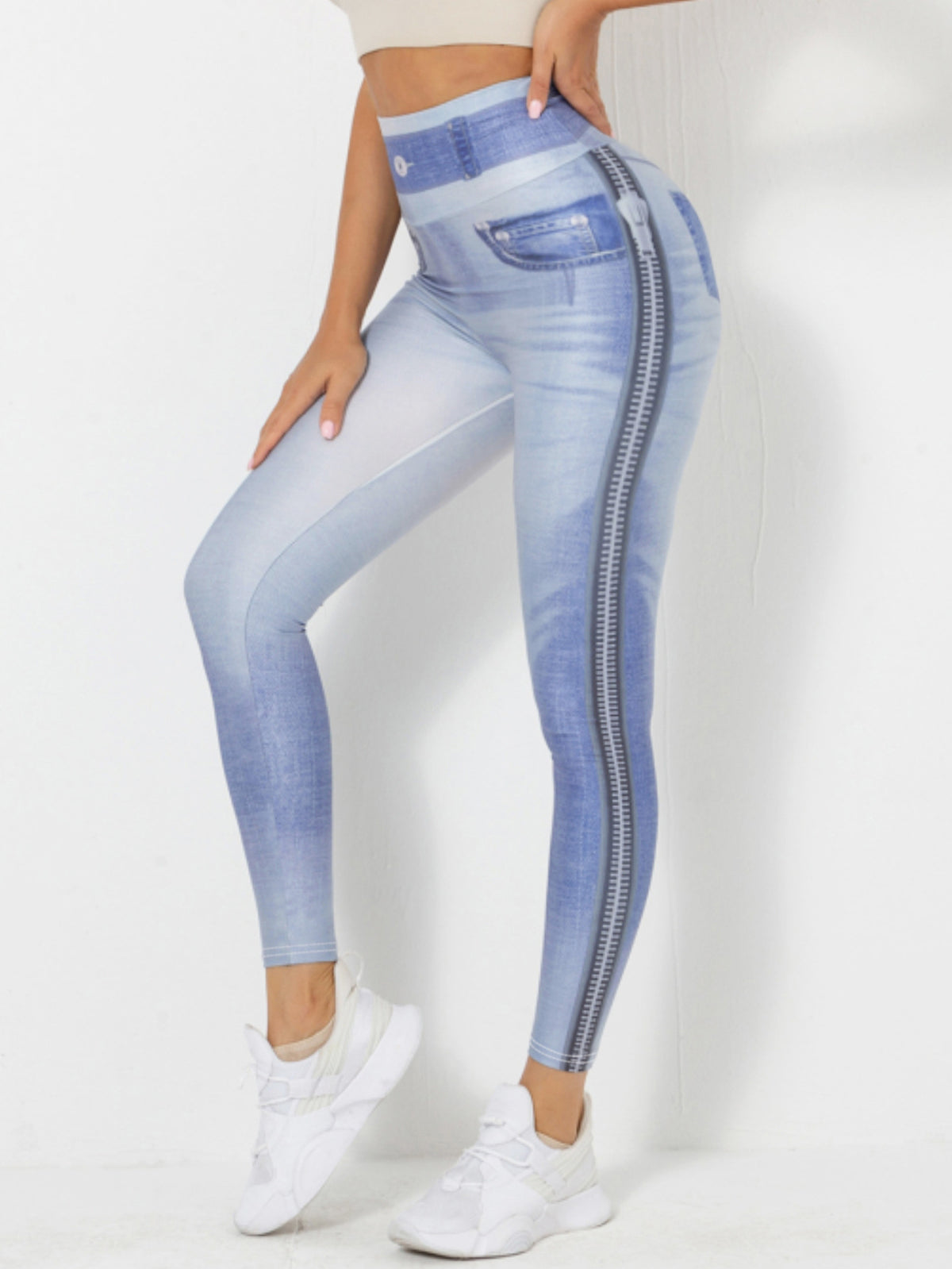 Denim Yoga Pants