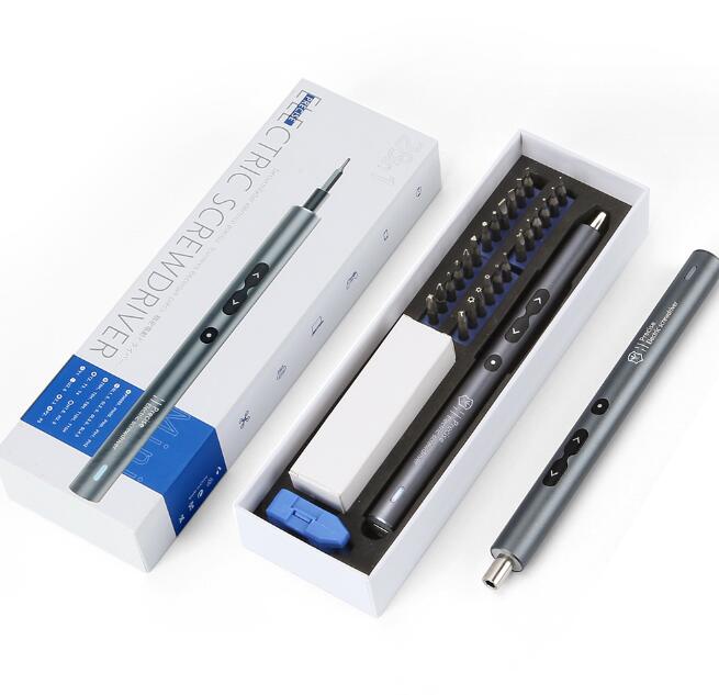 Precision Electric Screwdriver & Bit Set