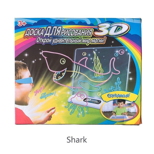 Magic Pad Deluxe LED Drawing Tablet