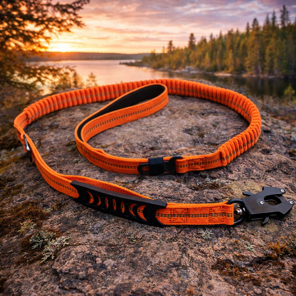 Heavy Duty Quick-Release Bungee Leash (Absorbs Pulls)