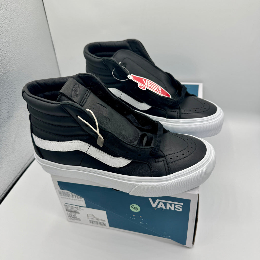Vans Vault Sk8-Hi Reissue VI Black Dream Leather Sneakers