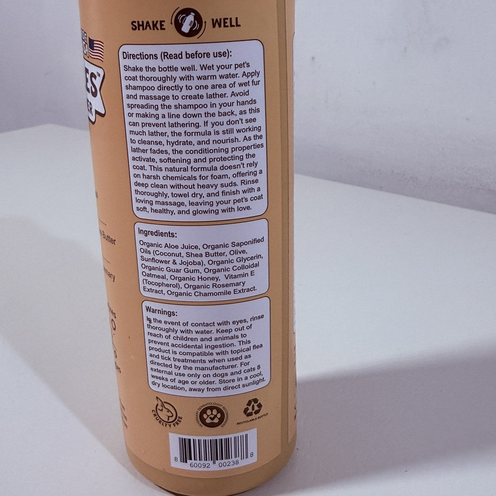 Petsmont Dream Bubbles Pet Shampoo Conditioner 16 oz BB 12/2028