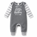 Baby Little Brother Cotton Romper