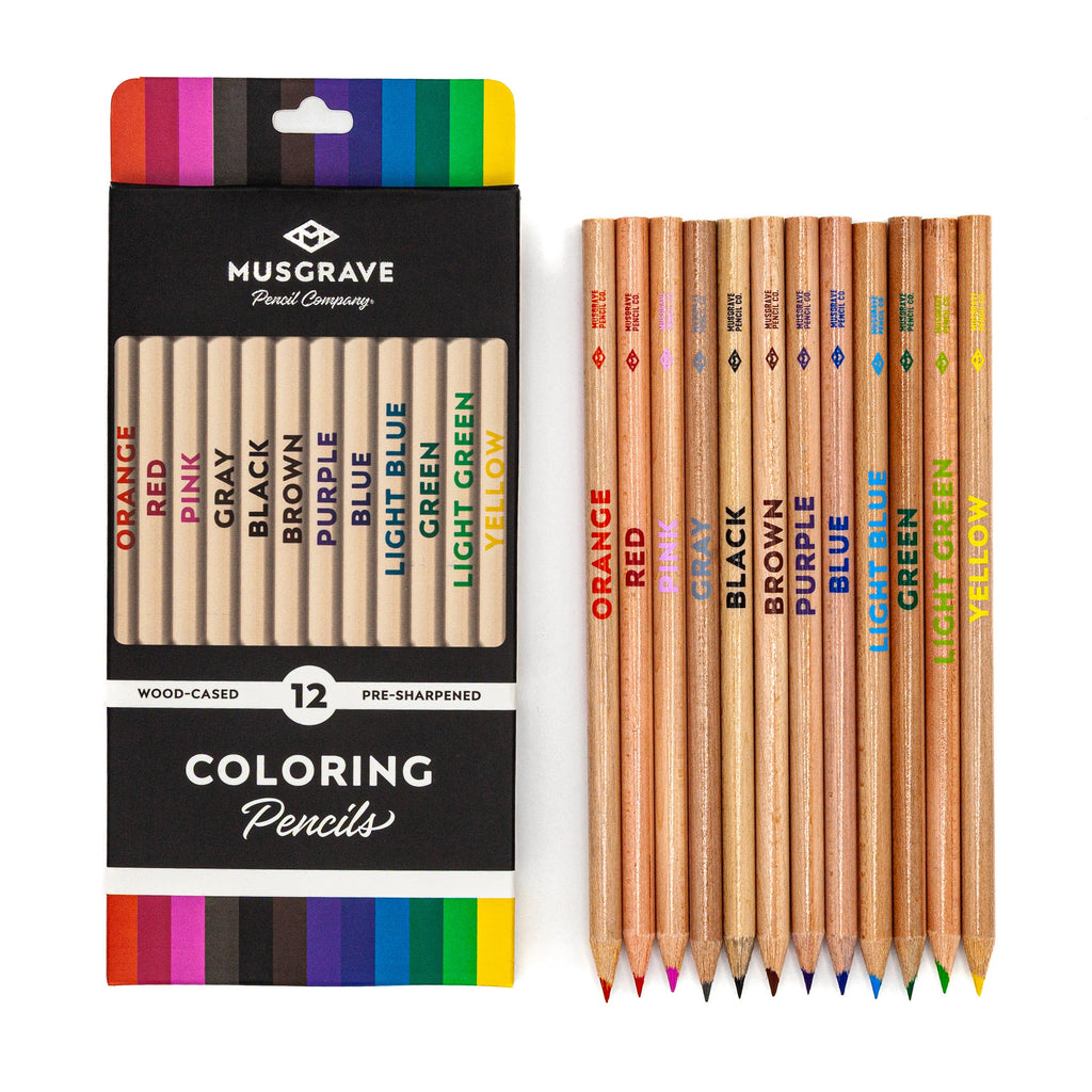 Colored Pencils, Set of 12
