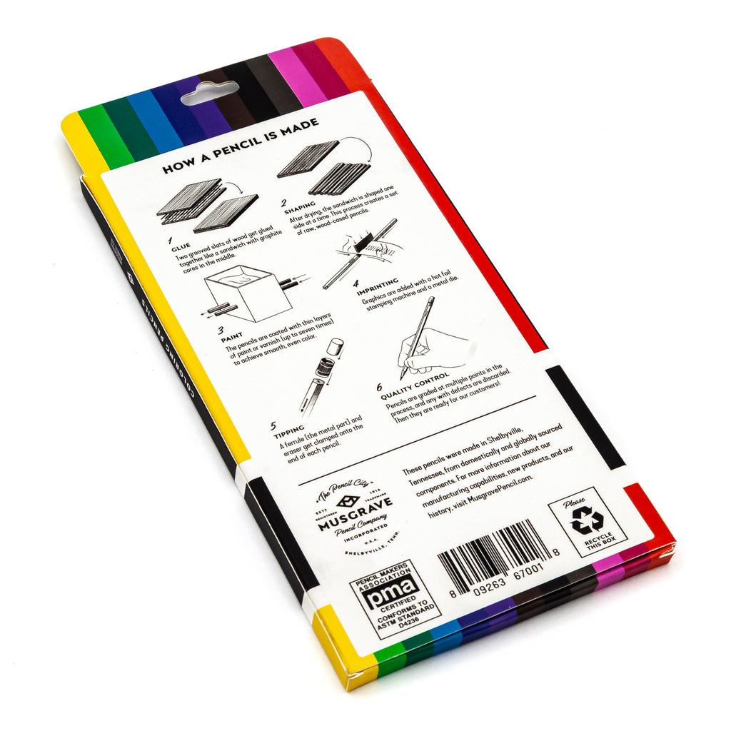 Colored Pencils, Set of 12