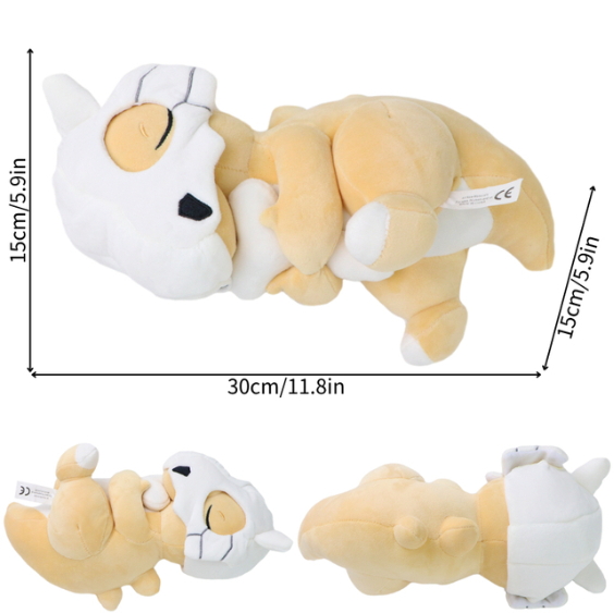 Pokémon Cubone Sleeping Plush — 30 cm