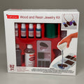 Craft Smart Wood and Resin Jewelry Kit, 82 Pieces