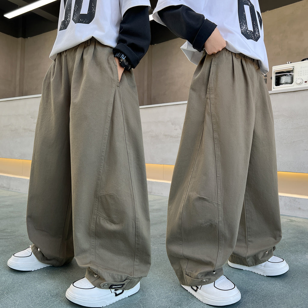 Boys’ Cotton Casual Pants