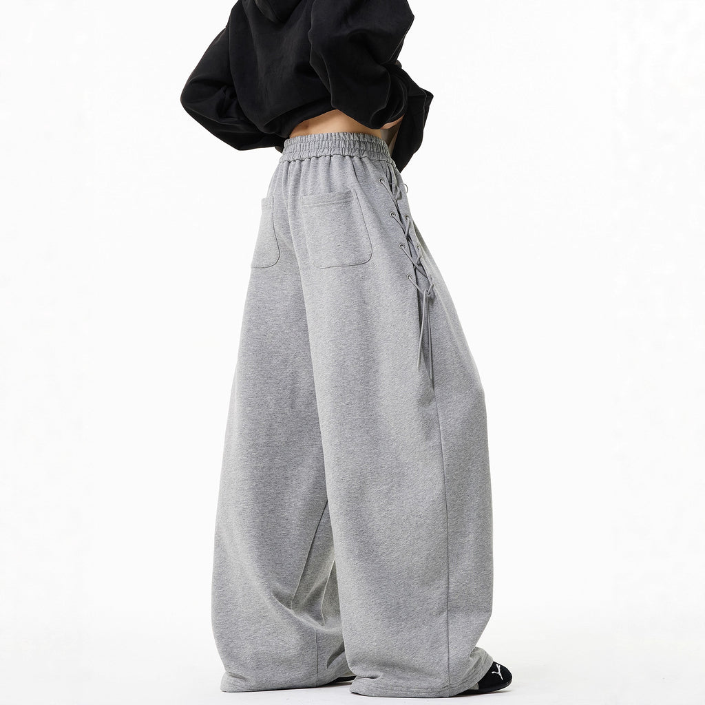 Plus Size Unisex Wide-Leg Jogger Pants