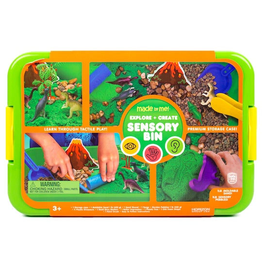 Made By Me Dinosaur Exploration Sensory Bin