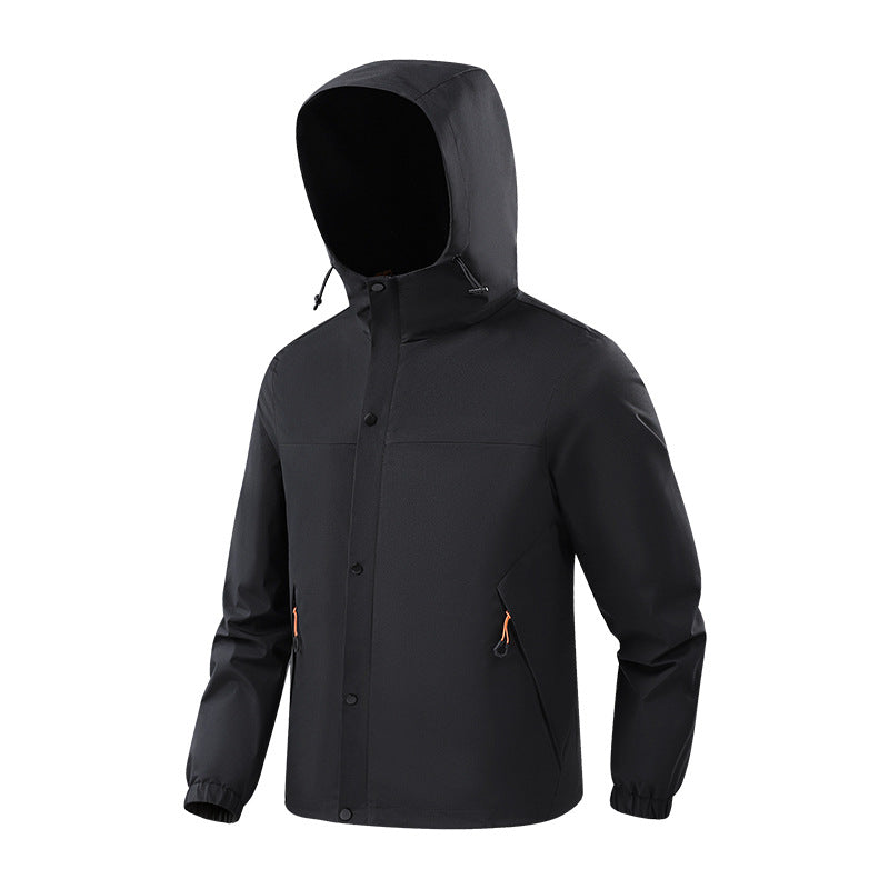 Unisex Plus Size Waterproof Hiking Jacket