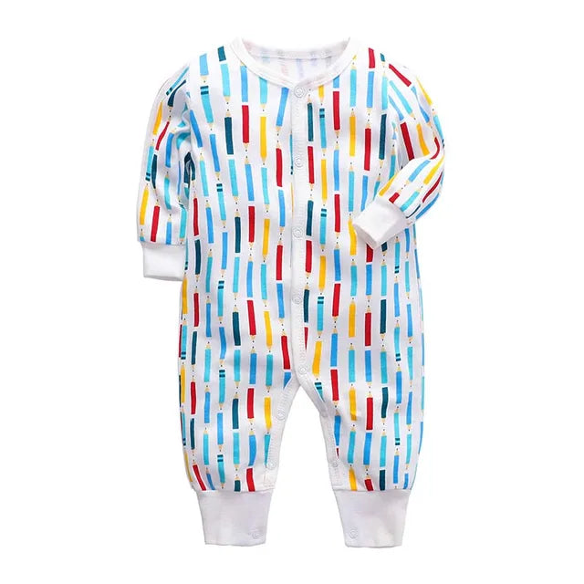 Baby Long-Sleeve Zip-Up Footed Sleeper