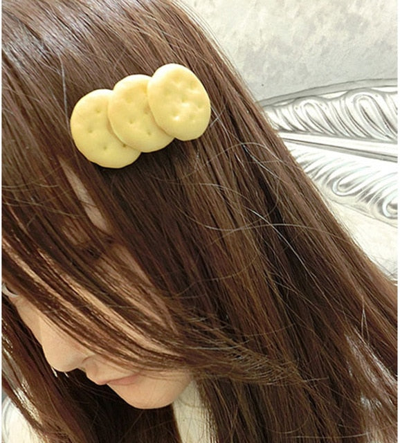 Girls’ Cookie-Style Hair Clips & Headbands