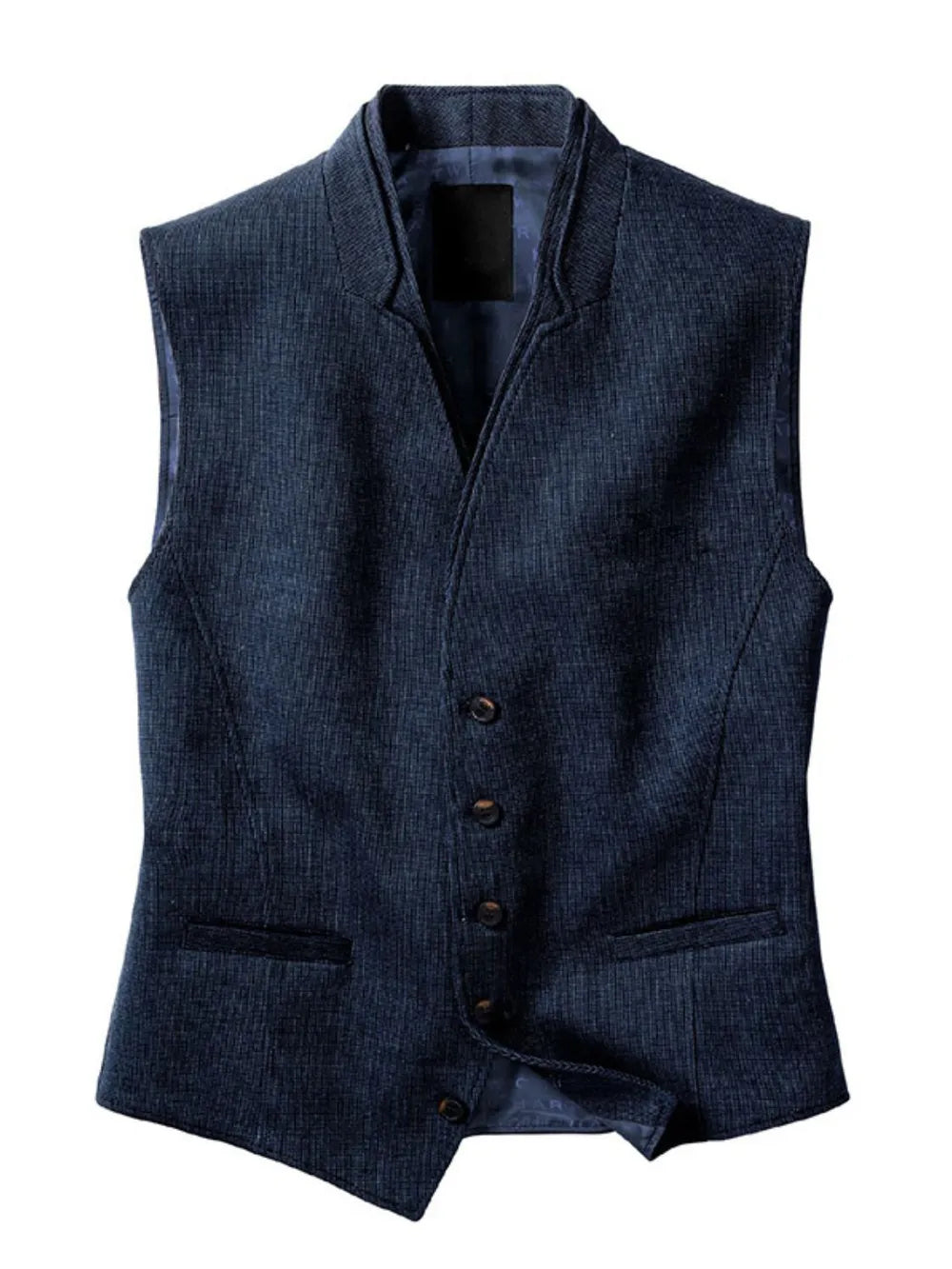 Men's Plus Size Button-Down Vest