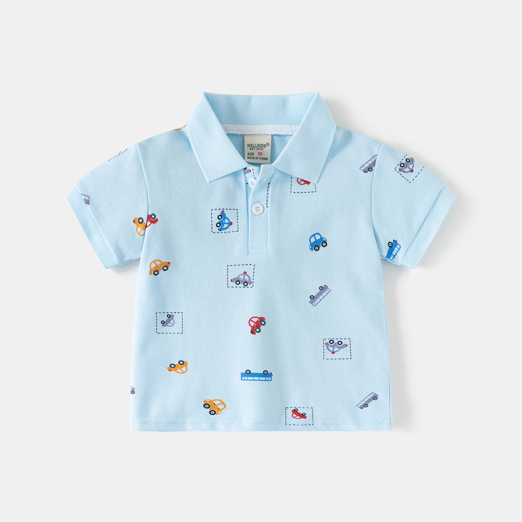 Boys’ Short-Sleeve Polo Shirt
