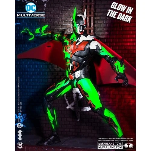 DC Multiverse Batman Beyond Glow-in-the-Dark Figure, 7 Inches