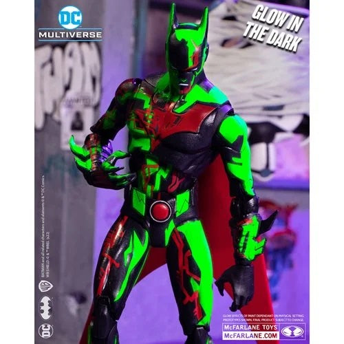 DC Multiverse Batman Beyond Glow-in-the-Dark Figure, 7 Inches