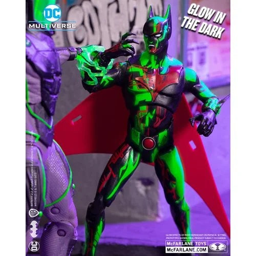 DC Multiverse Batman Beyond Glow-in-the-Dark Figure, 7 Inches