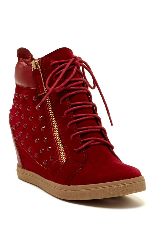 DUPREE Side-Zip Heeled Shoes – 3-Inch Heel
