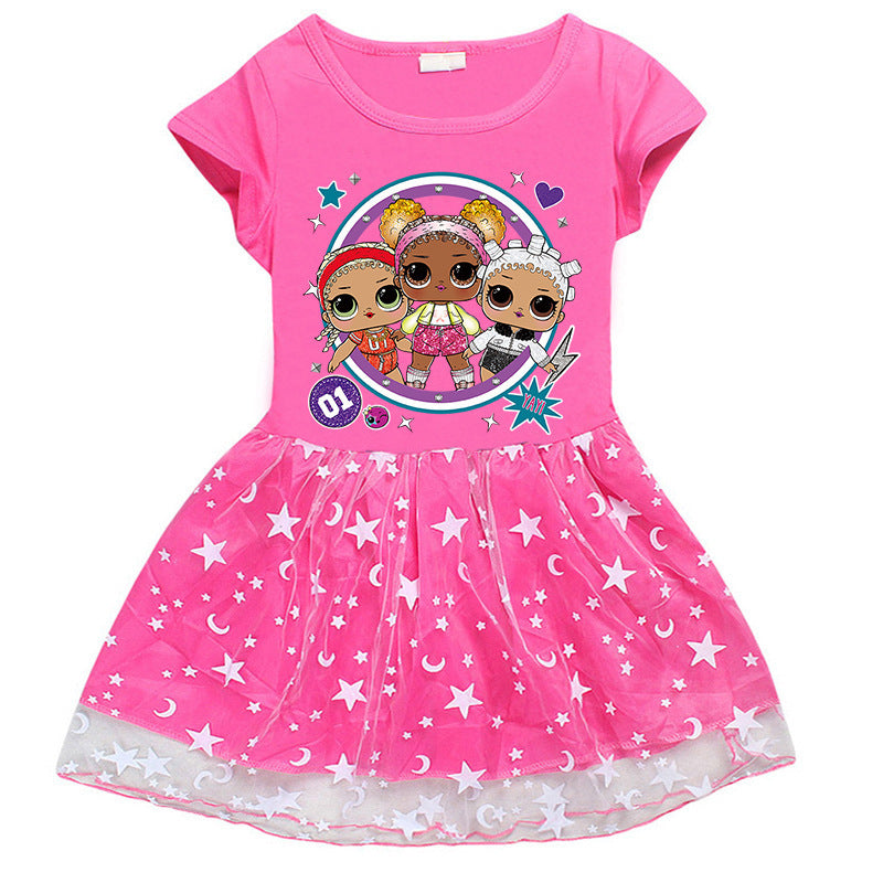Girls’ Cotton LOL Surprise Dress