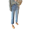 Women's Plus Size Denim High-Waist Pants