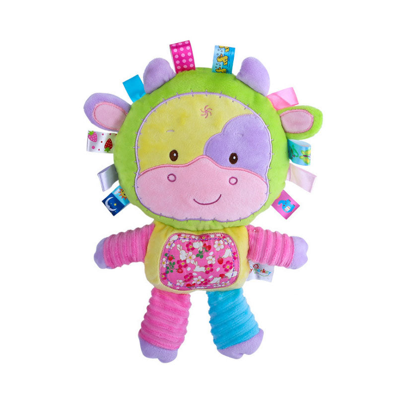 Happy Monkey Plush Baby Rattle