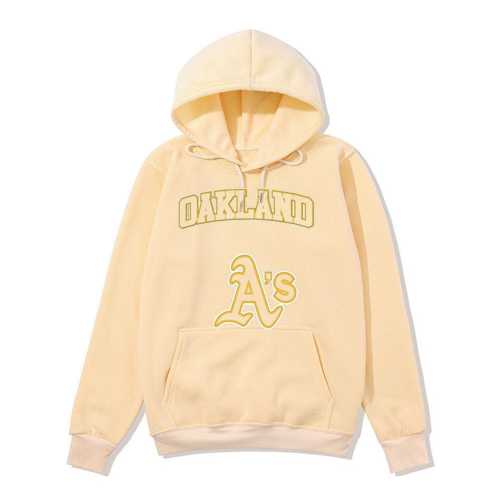 Unisex Plus Size Printed Pullover Hoodie