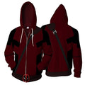 Men's Plus Size Graphic Zip Hoodie